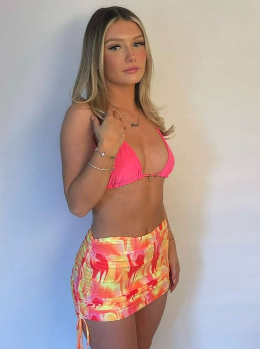 Ruched Skirt